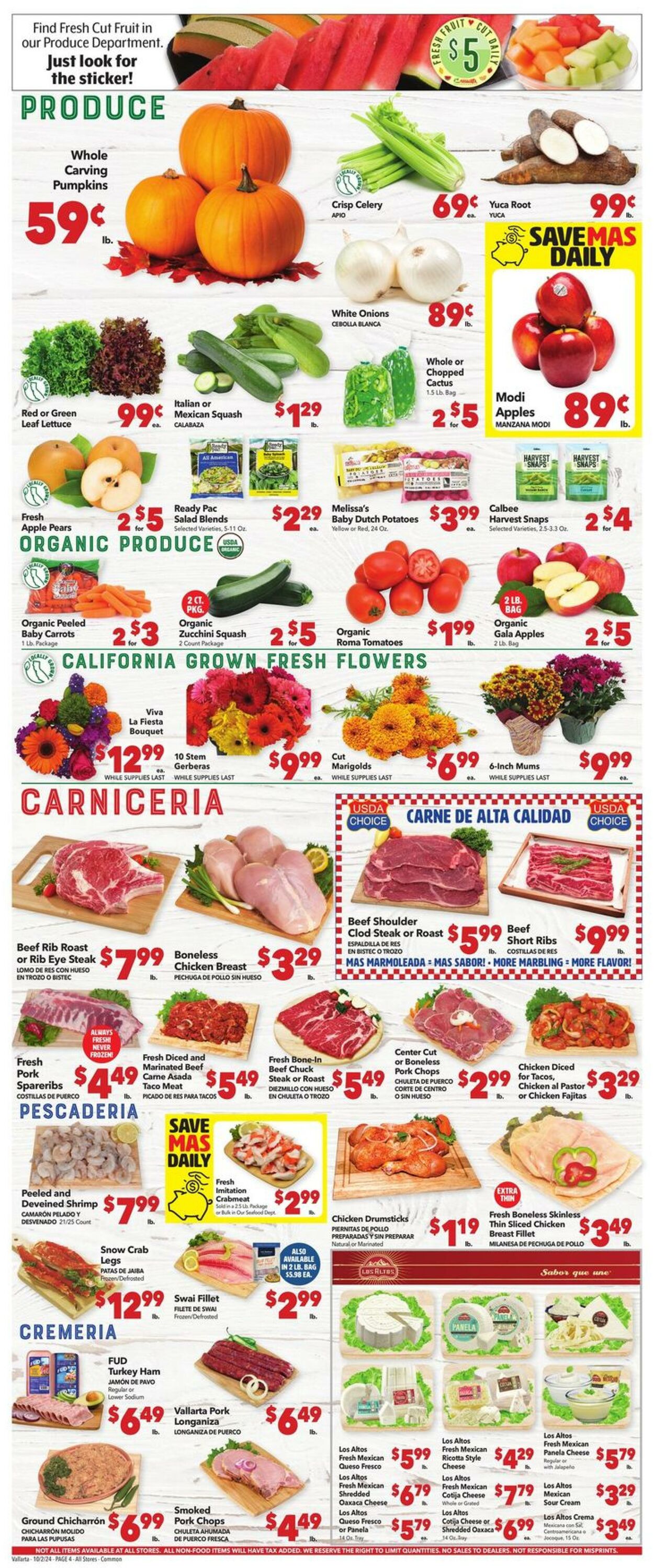 Weekly ad Vallarta 10/02/2024 - 10/08/2024