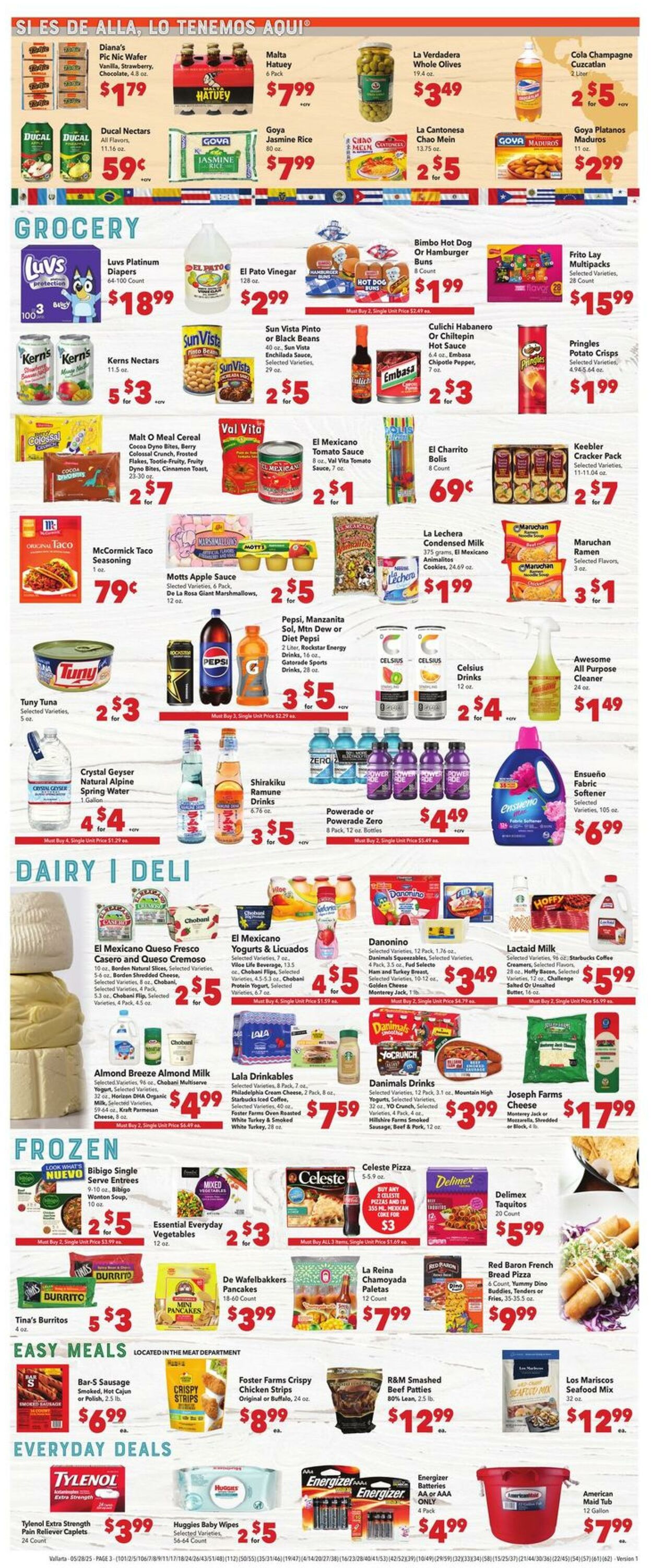 Weekly ad Vallarta 05/28/2025 - 06/03/2025