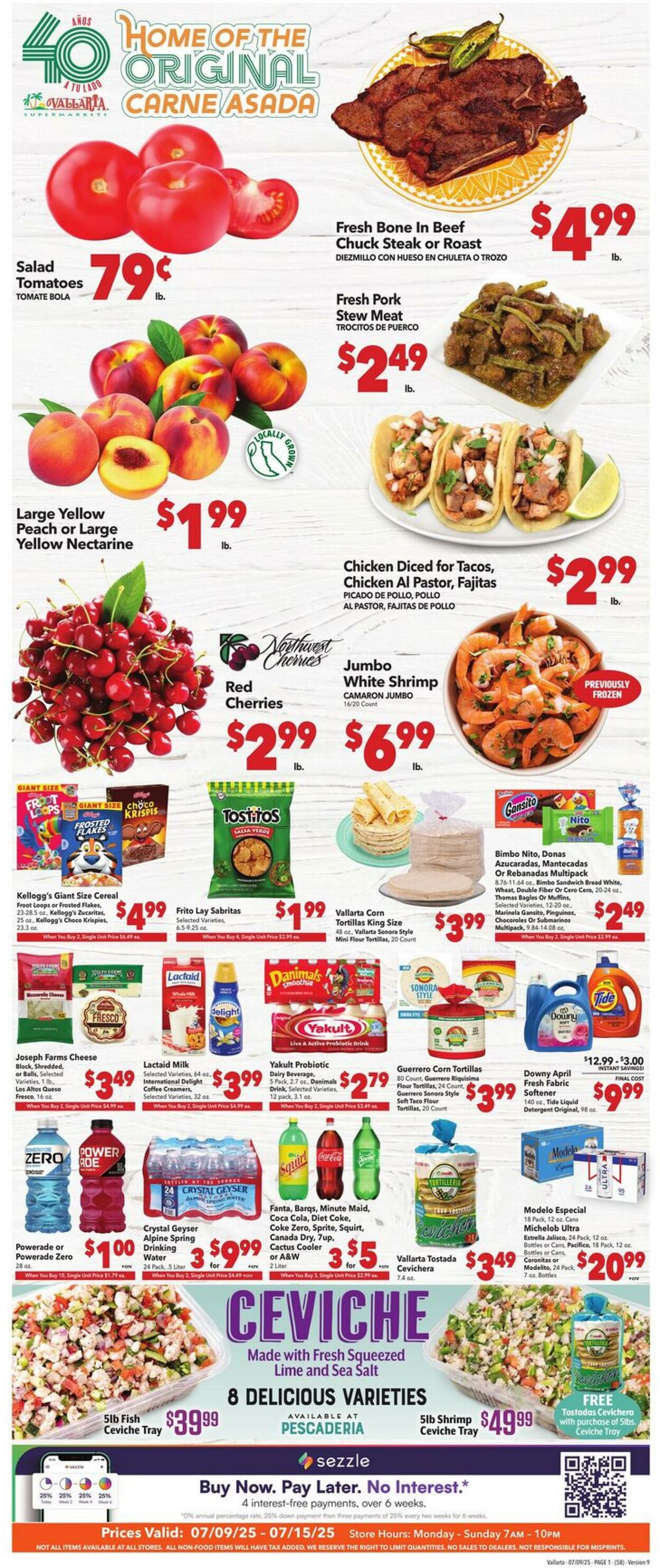 Weekly ad Vallarta 07/09/2025 - 07/15/2025
