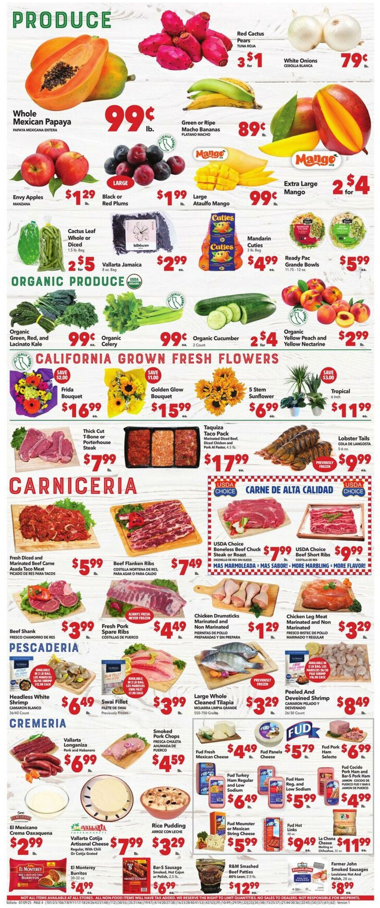 Weekly ad Vallarta 07/09/2025 - 07/15/2025
