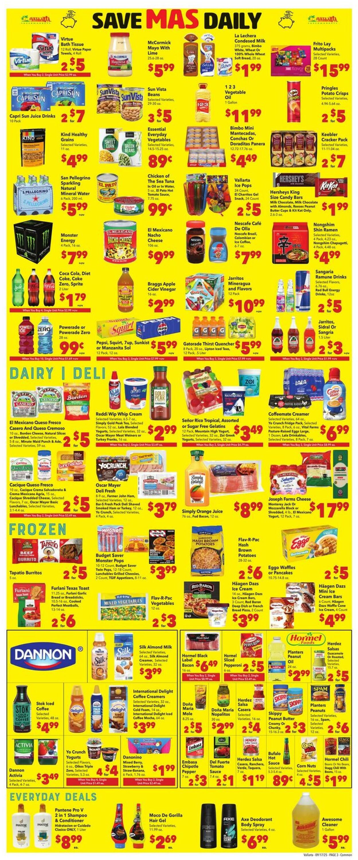 Weekly ad Vallarta 09/17/2025 - 09/23/2025