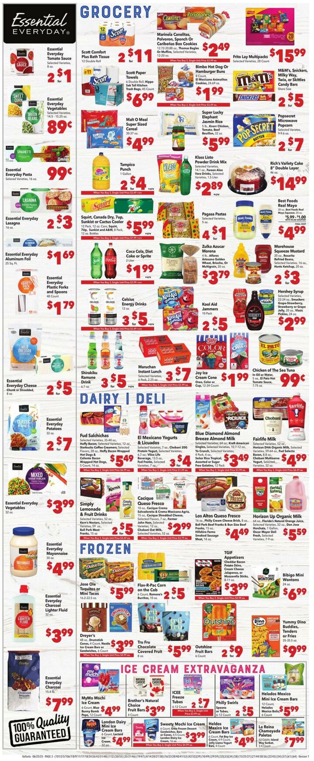 Weekly ad Vallarta 06/25/2025 - 07/01/2025