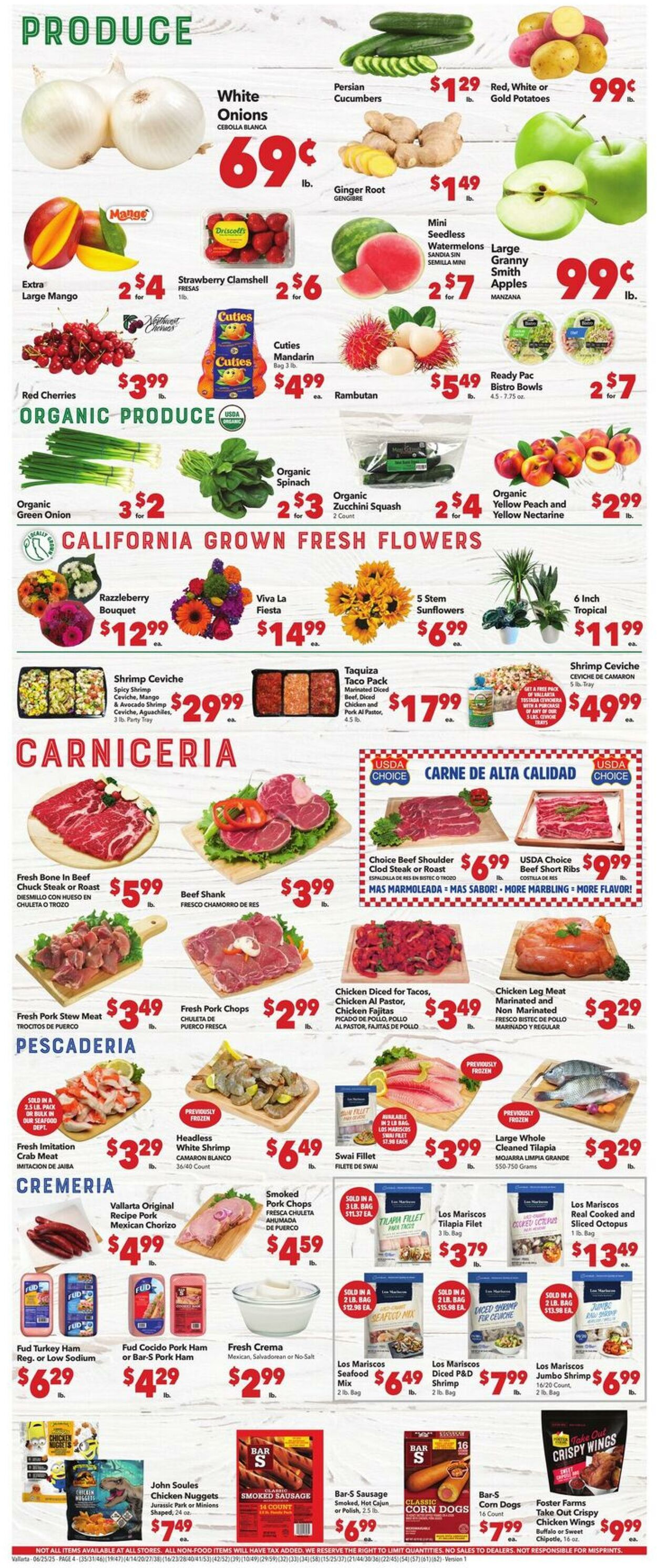Weekly ad Vallarta 06/25/2025 - 07/01/2025