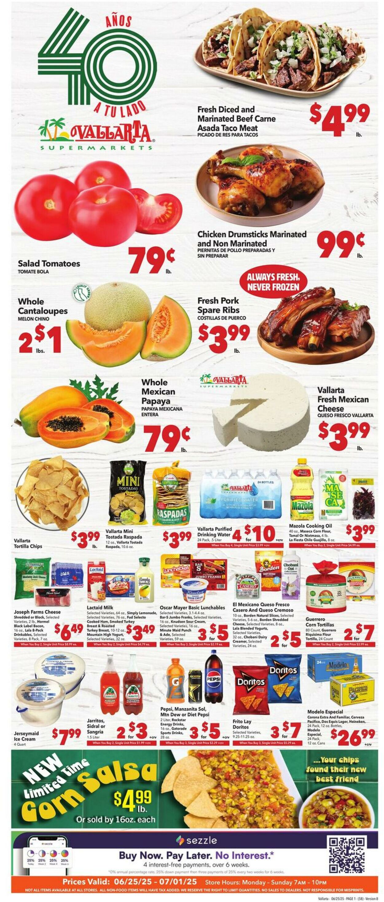 Weekly ad Vallarta 06/25/2025 - 07/01/2025