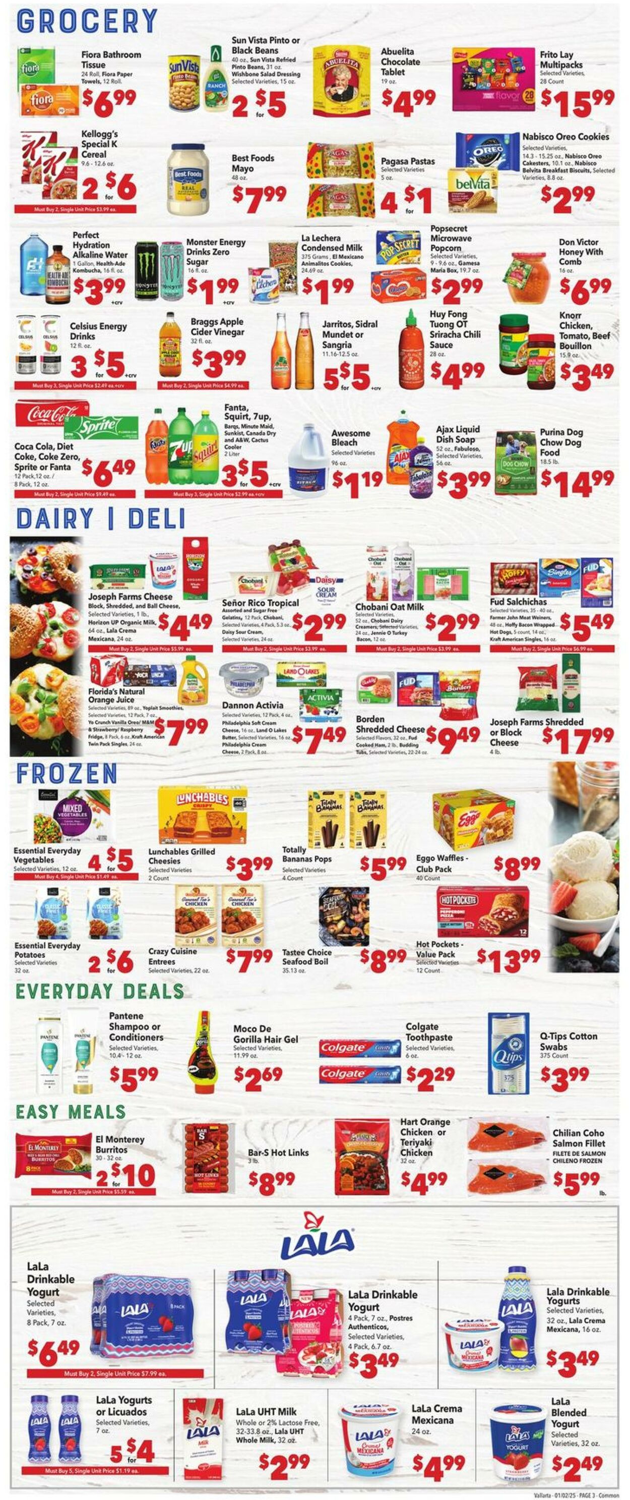 Weekly ad Vallarta 01/02/2025 - 01/07/2025