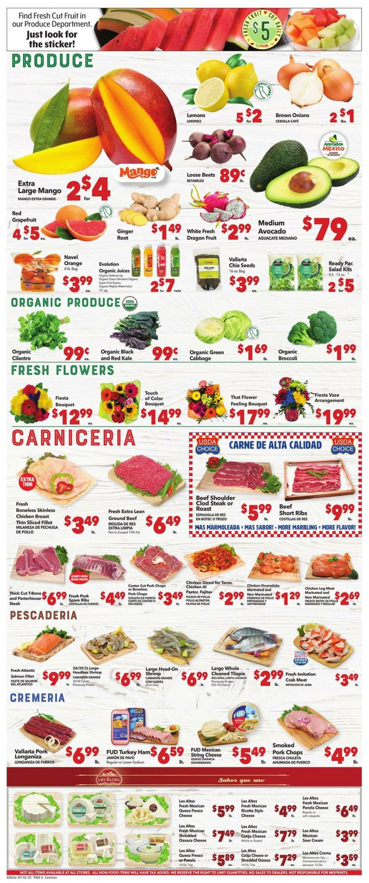 Weekly ad Vallarta 01/02/2025 - 01/07/2025