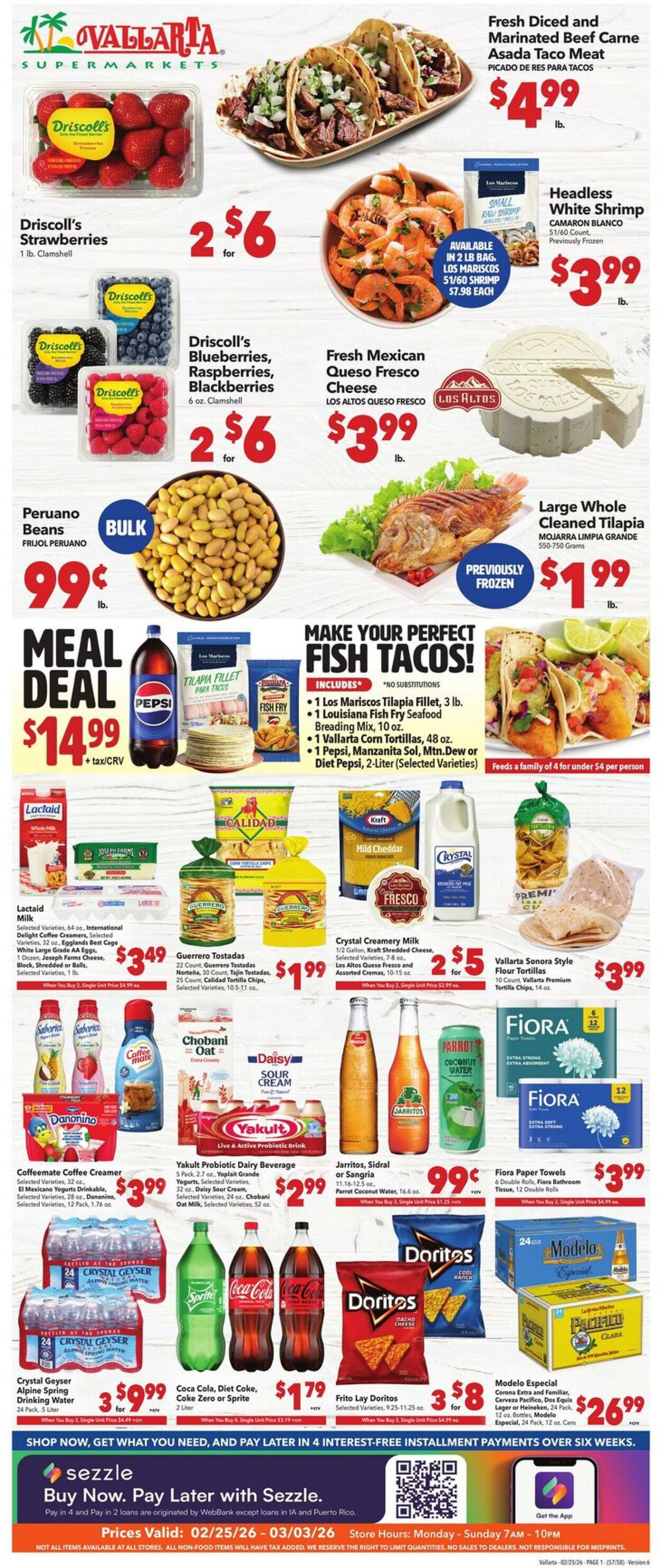Weekly ad Vallarta 02/25/2026 - 03/03/2026