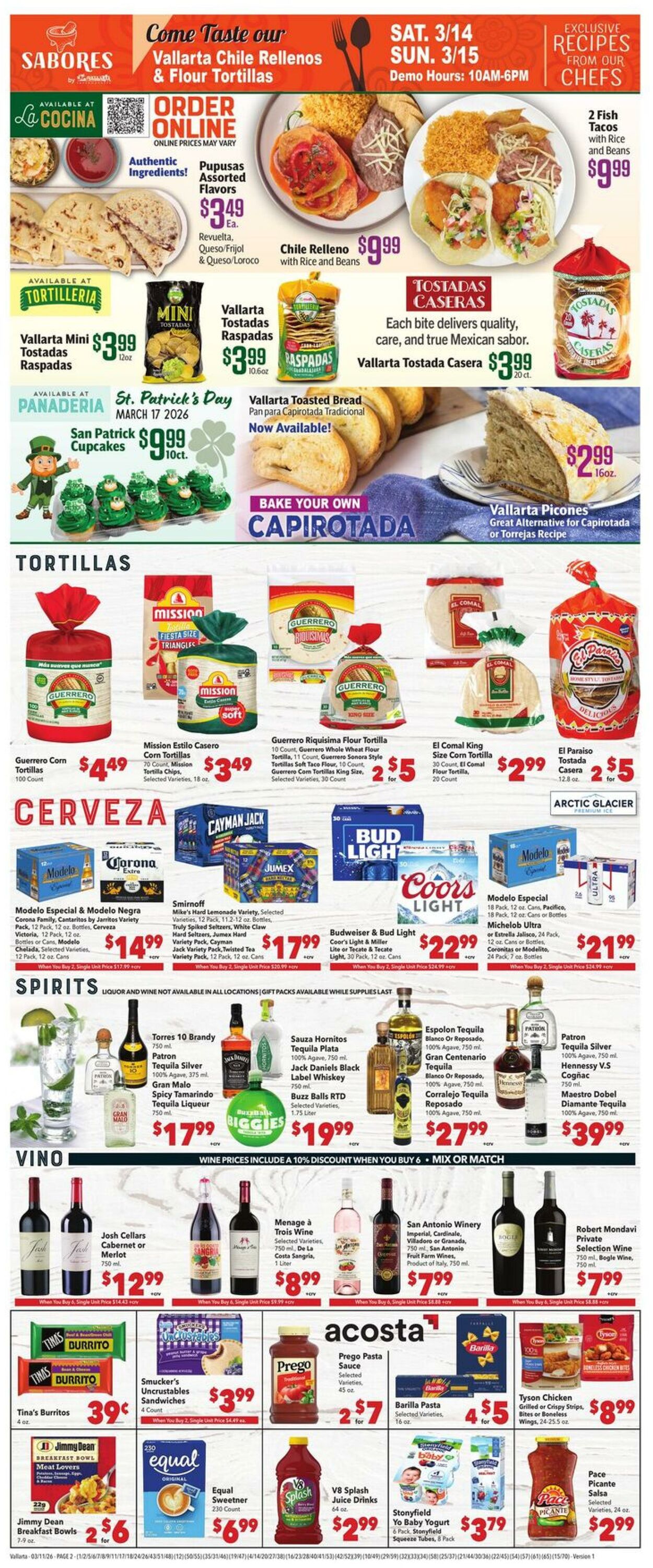 Weekly ad Vallarta 03/11/2026 - 03/17/2026