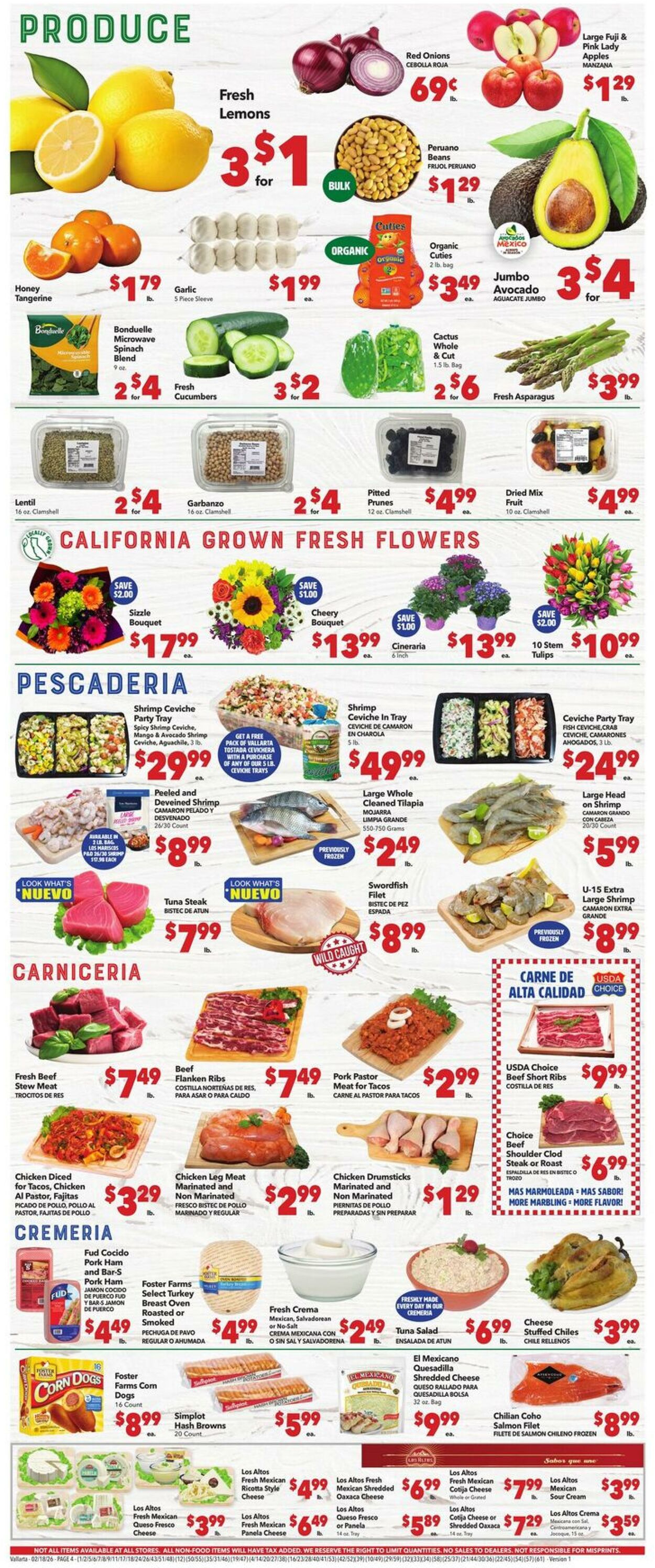 Weekly ad Vallarta 02/18/2026 - 02/24/2026