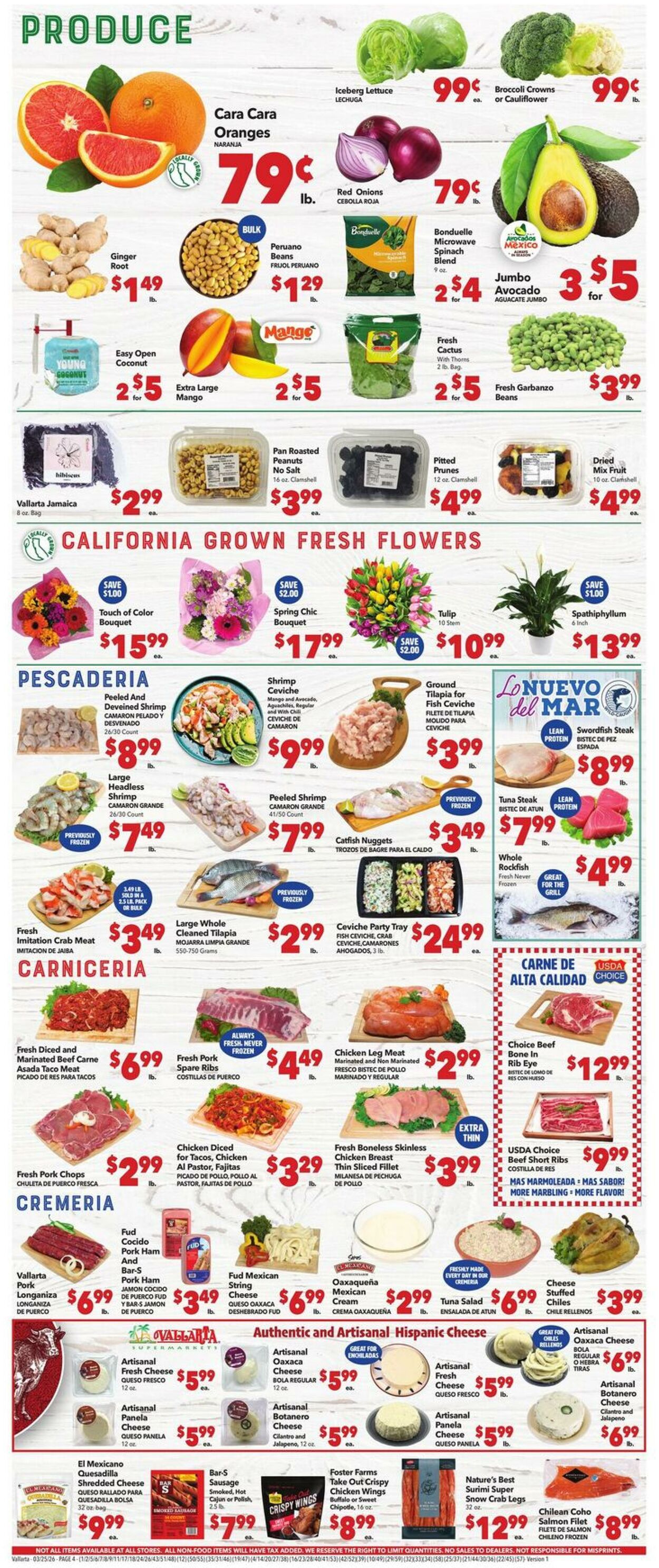 Weekly ad Vallarta 03/25/2026 - 03/31/2026