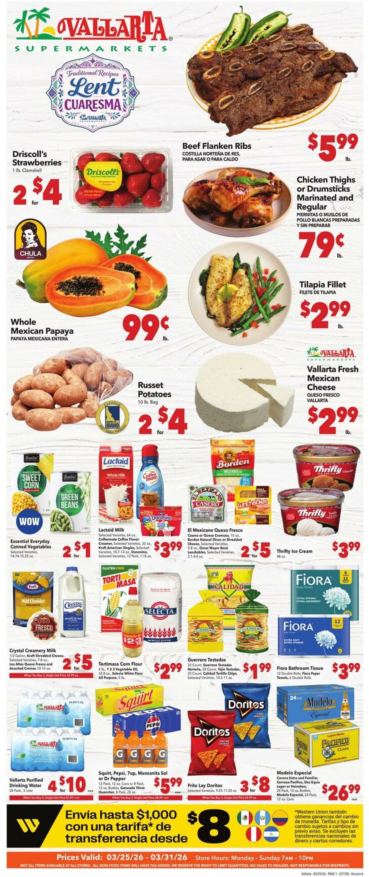 Weekly ad Vallarta 03/25/2026 - 03/31/2026