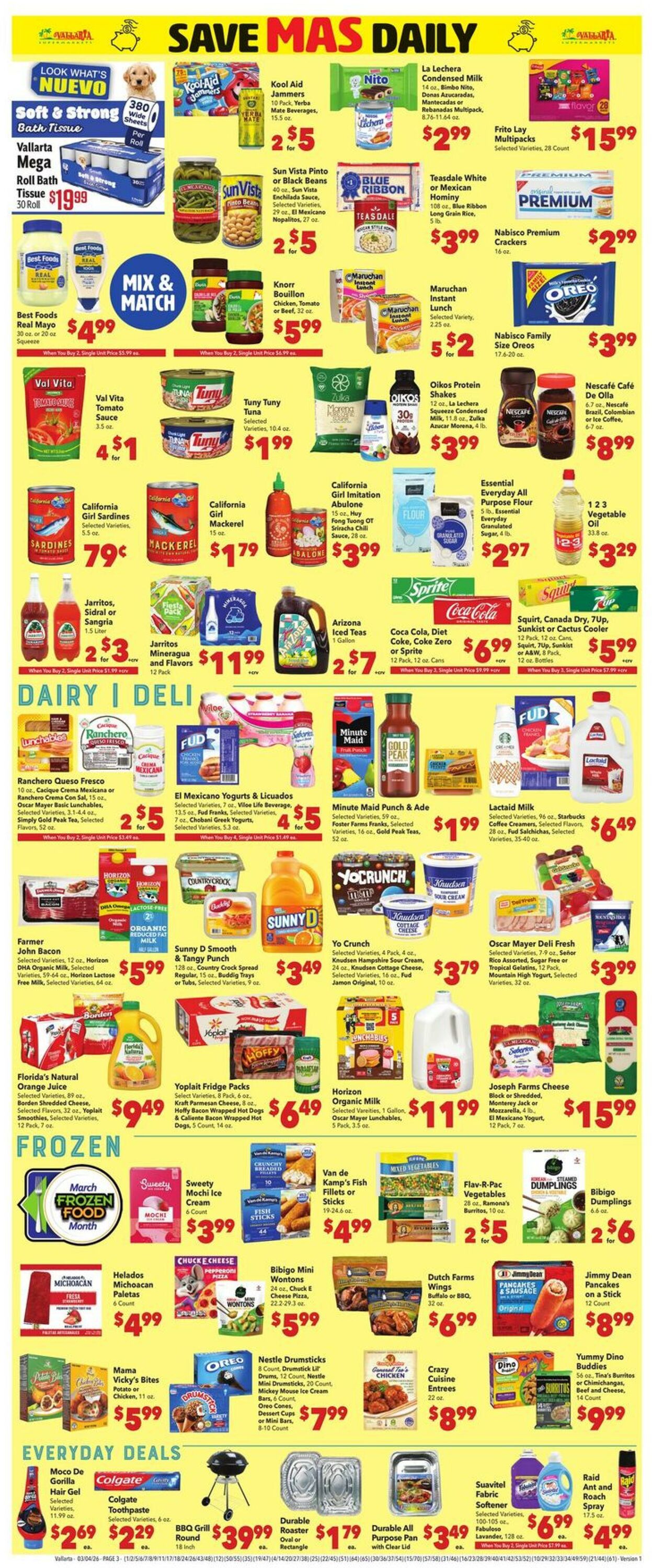 Weekly ad Vallarta 03/04/2026 - 03/10/2026
