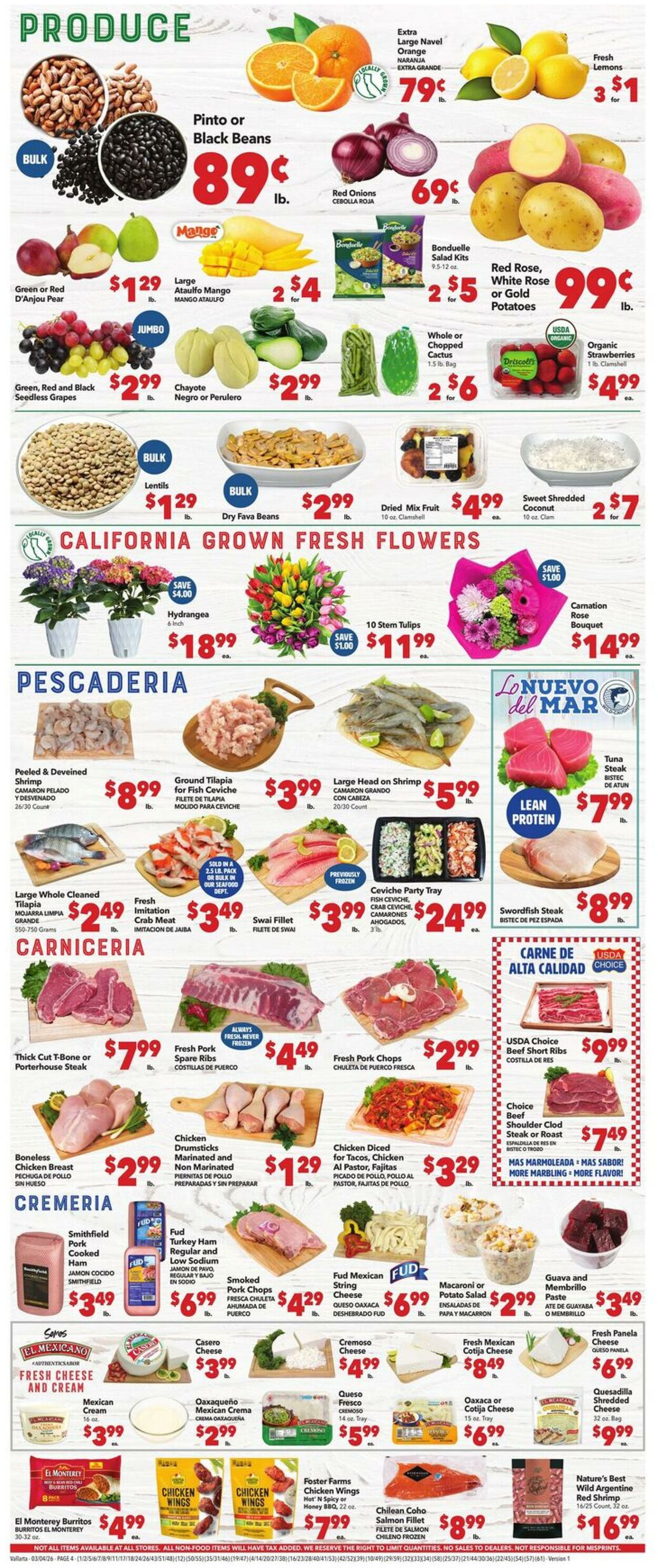 Weekly ad Vallarta 03/04/2026 - 03/10/2026