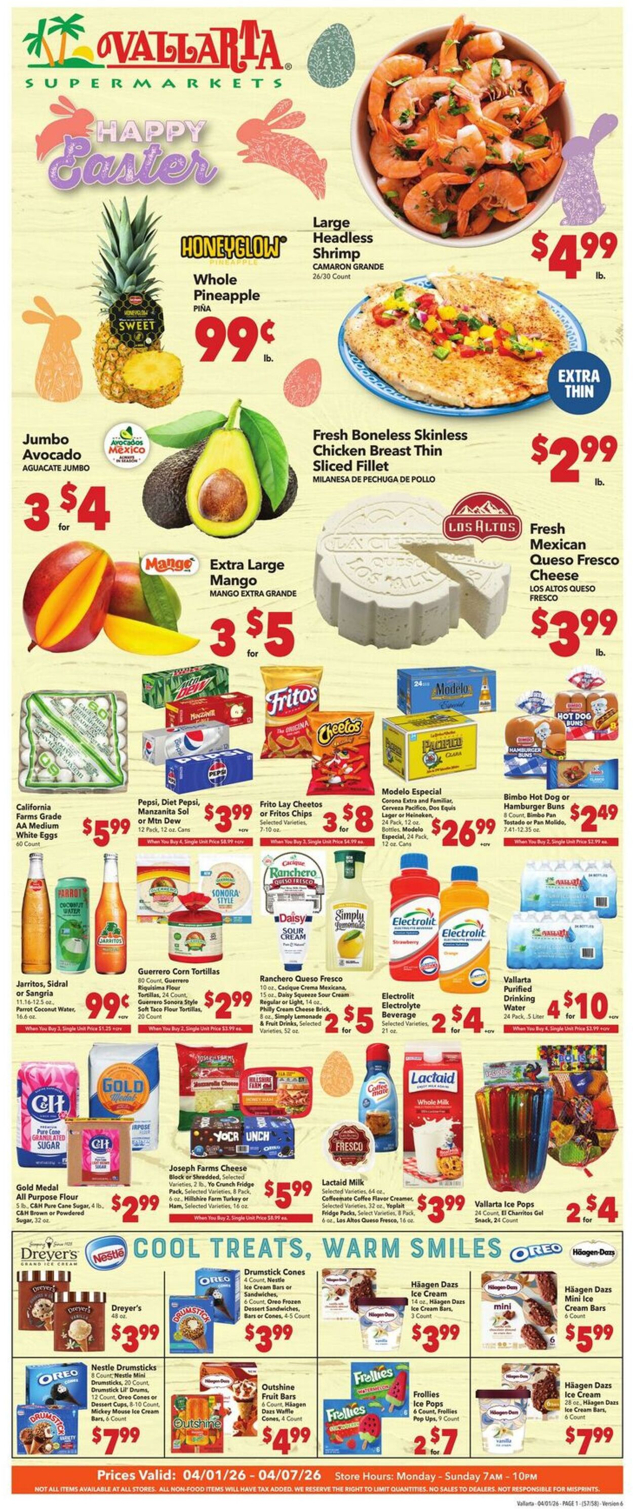 Weekly ad Vallarta 04/01/2026 - 04/07/2026