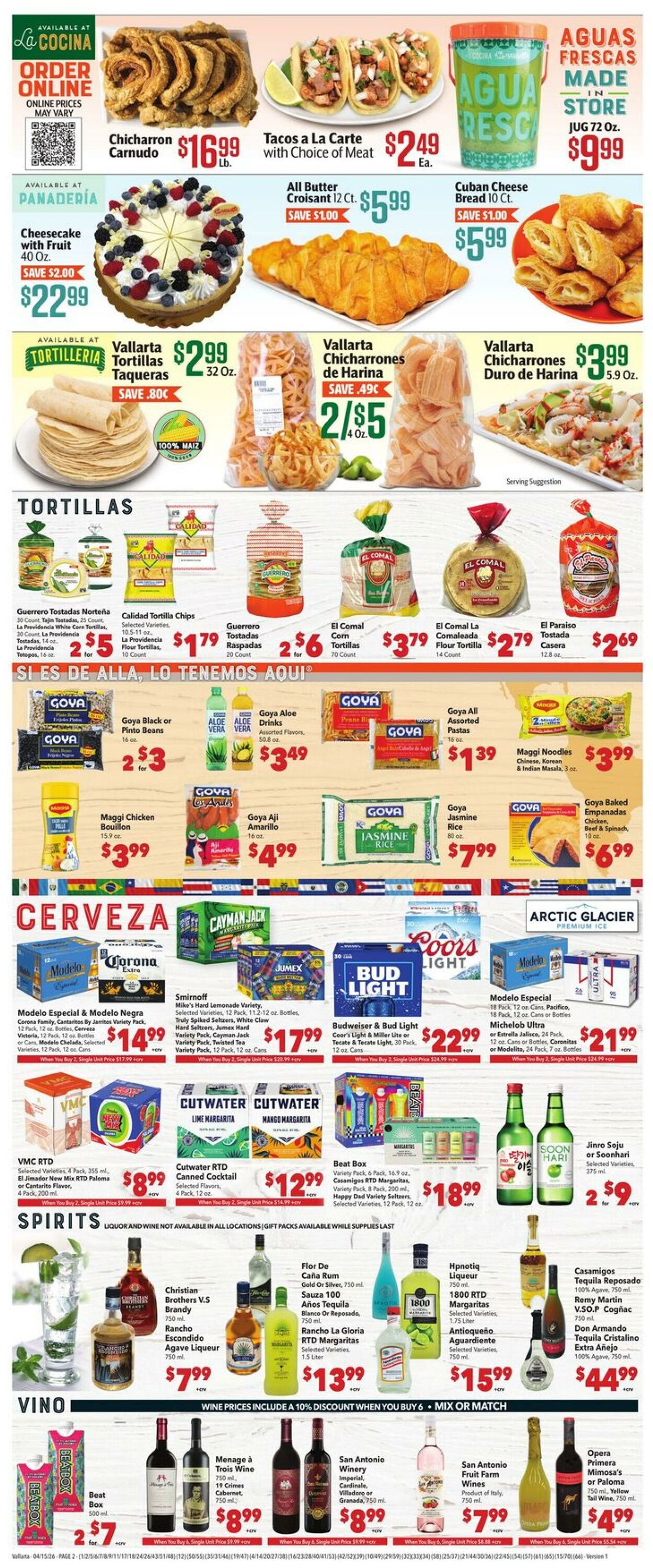 Weekly ad Vallarta 04/15/2026 - 04/21/2026