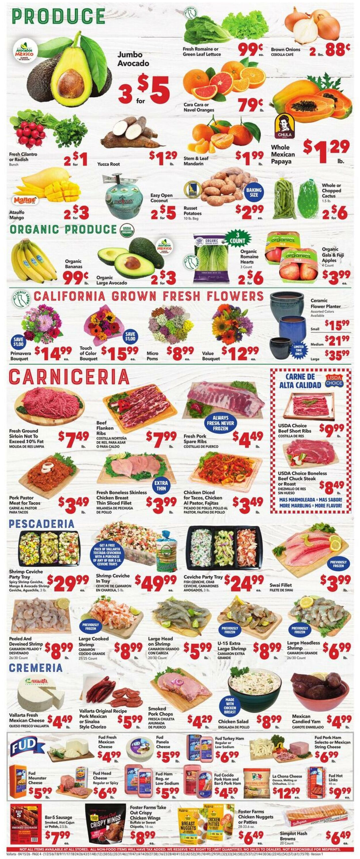 Weekly ad Vallarta 04/15/2026 - 04/21/2026