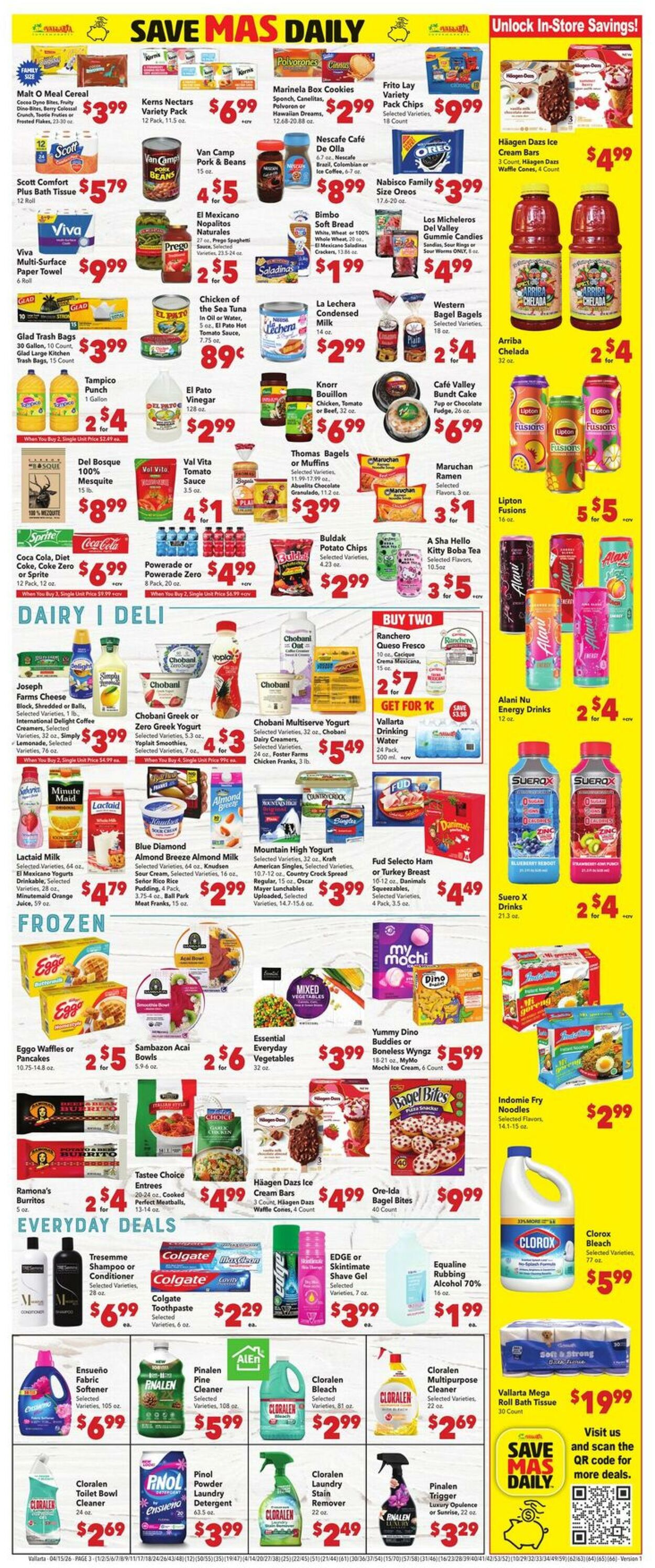 Weekly ad Vallarta 04/15/2026 - 04/21/2026