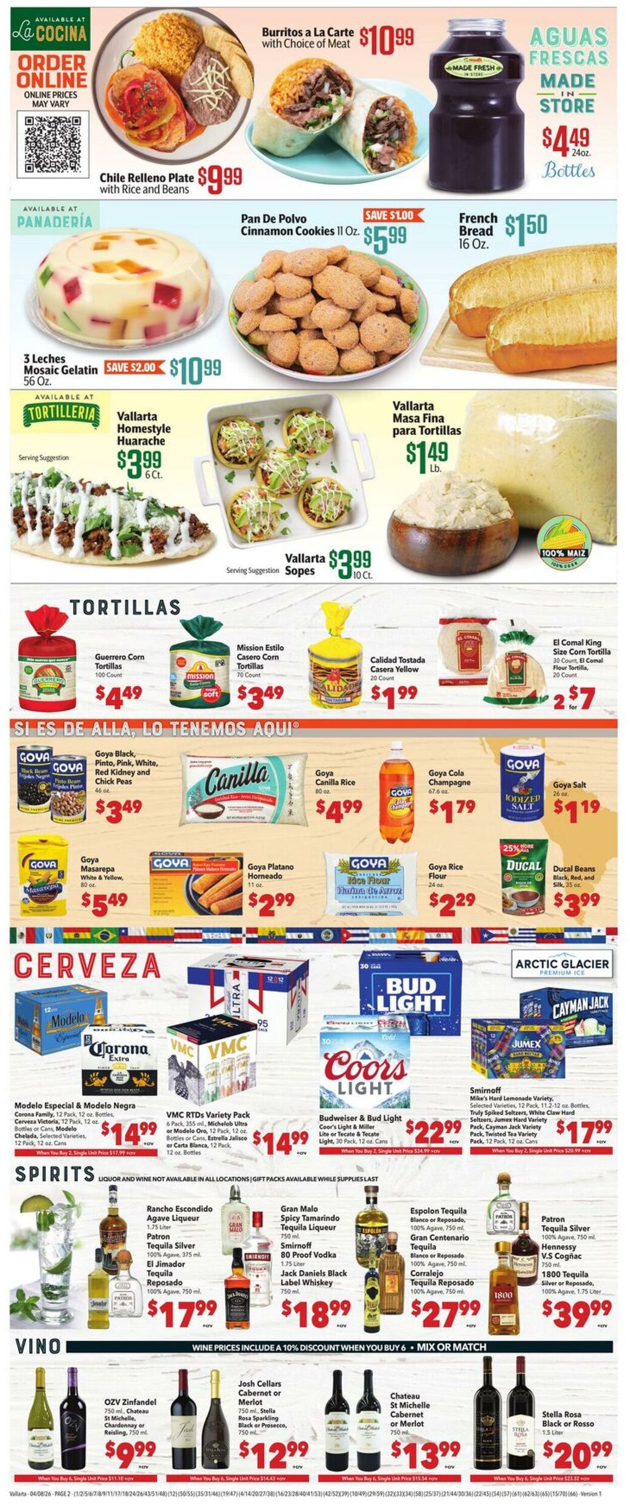 Weekly ad Vallarta 04/08/2026 - 04/14/2026
