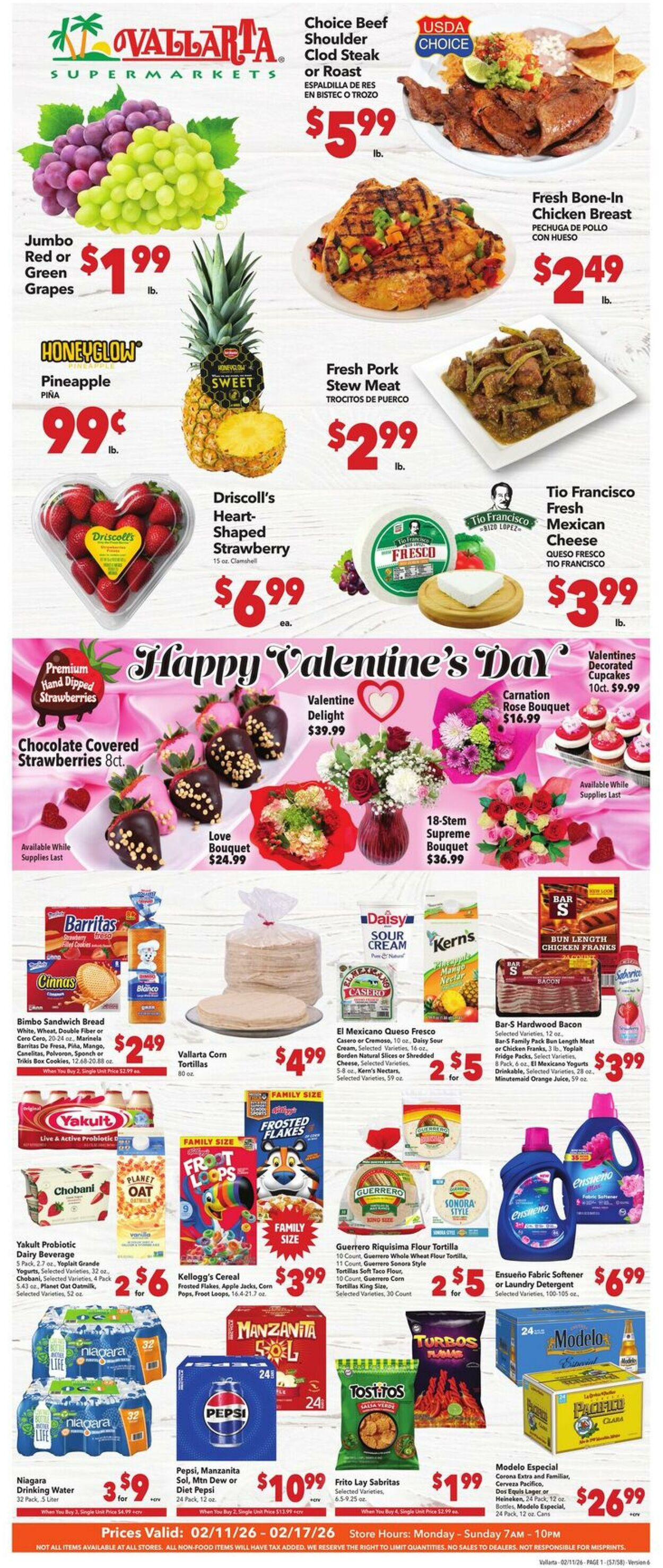 Weekly ad Vallarta 02/11/2026 - 02/17/2026