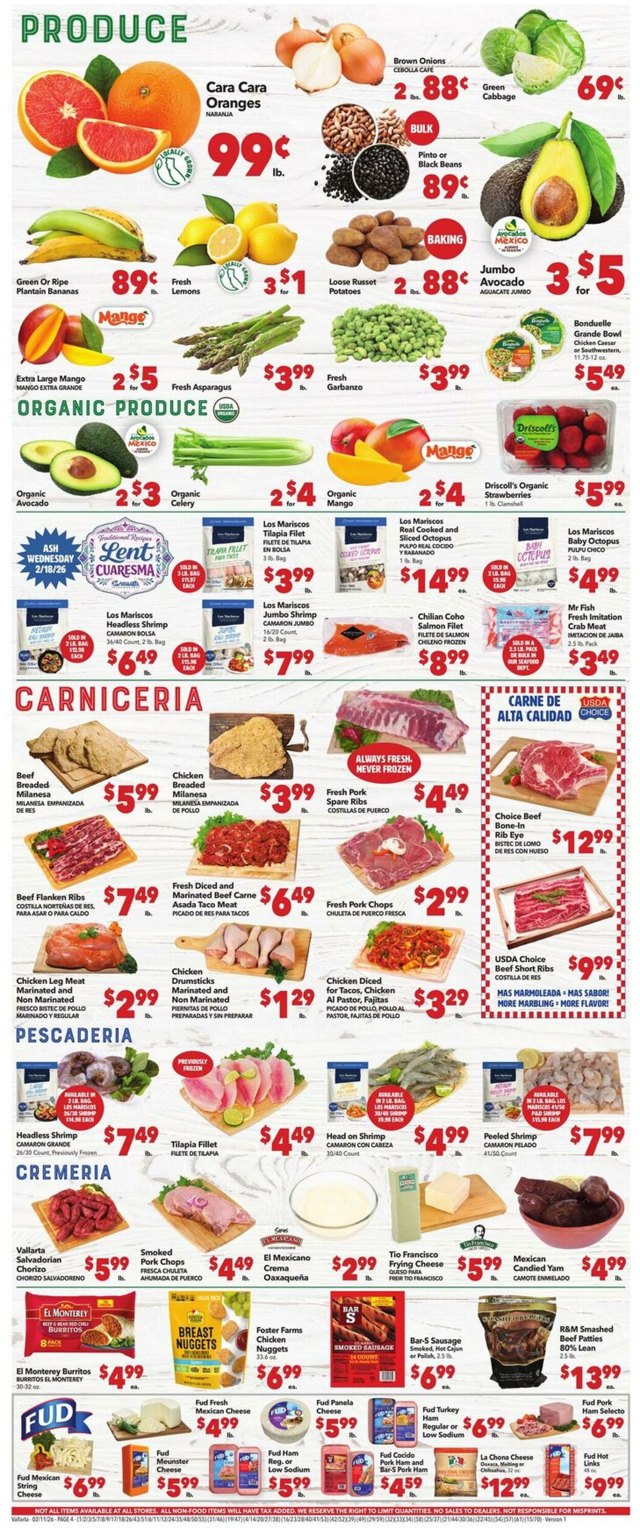 Weekly ad Vallarta 02/11/2026 - 02/17/2026