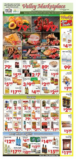Weekly ad Valley Marketplace 08/17/2022-08/23/2022