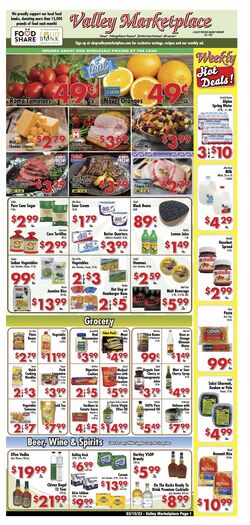 Weekly ad Valley Marketplace 03/15/2023 - 03/21/2023