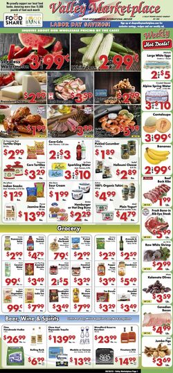 Weekly ad Valley Marketplace 02/21/2024 - 02/21/2024