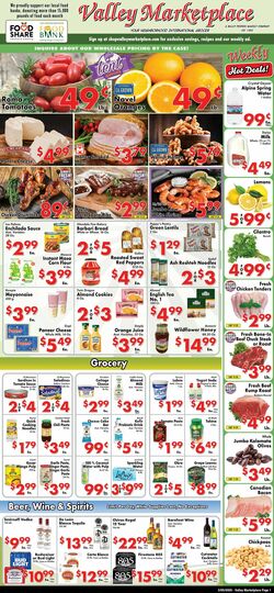 Weekly ad Valley Marketplace 10/16/2024 - 10/16/2024