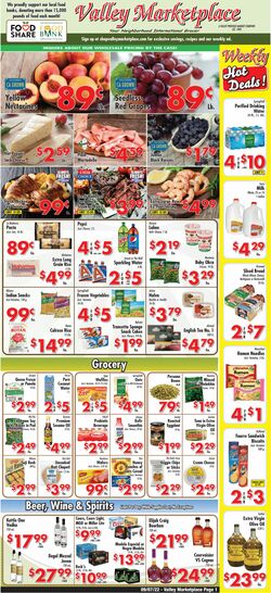 Weekly ad Valley Marketplace 09/07/2022-09/13/2022