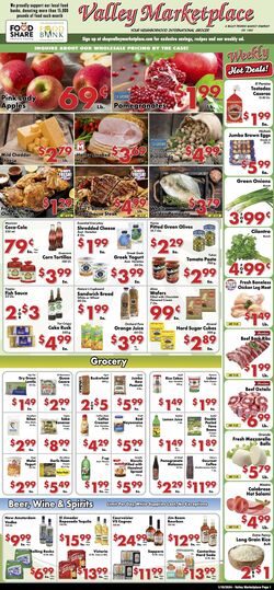 Weekly ad Valley Marketplace 01/10/2024 - 01/10/2024