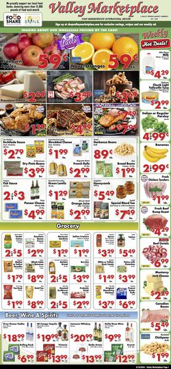 Weekly ad Valley Marketplace 02/14/2024 - 02/14/2024