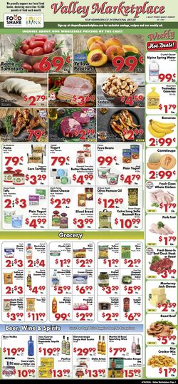 Weekly ad Valley Marketplace 06/26/2024 - 06/26/2024