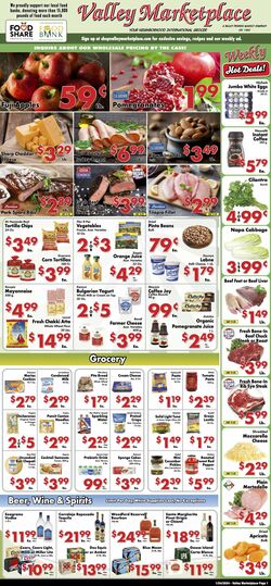 Weekly ad Valley Marketplace 01/24/2024 - 01/24/2024