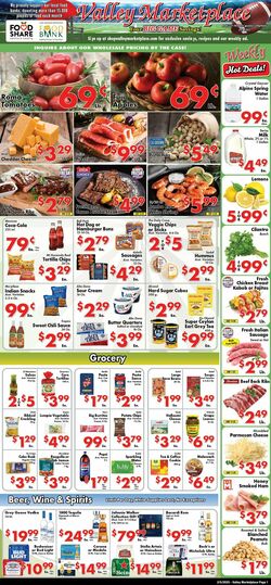 Weekly ad Valley Marketplace 10/16/2024 - 10/16/2024