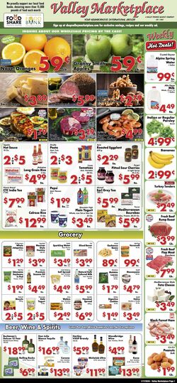 Weekly ad Valley Marketplace 01/17/2024 - 01/17/2024