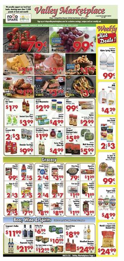 Weekly ad Valley Marketplace 09/21/2022-09/27/2022