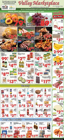 Weekly ad Valley Marketplace 07/10/2024 - 07/10/2024
