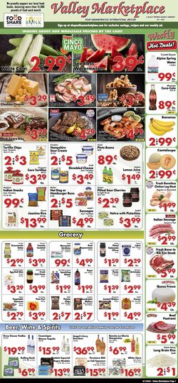 Weekly ad Valley Marketplace 05/30/2024 - 05/22/2025