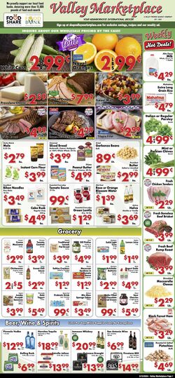 Weekly ad Valley Marketplace 03/13/2024 - 03/13/2024