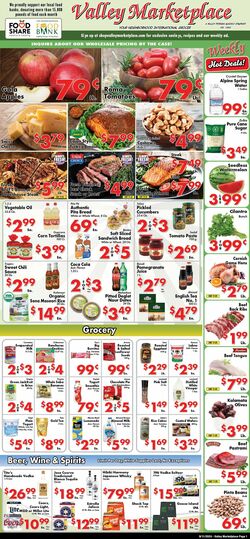 Weekly ad Valley Marketplace 10/09/2024 - 10/09/2024