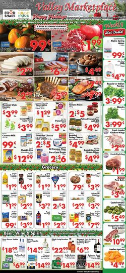 Weekly ad Valley Marketplace 12/18/2024 - 12/18/2024