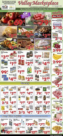 Weekly ad Valley Marketplace 03/20/2024 - 03/20/2024