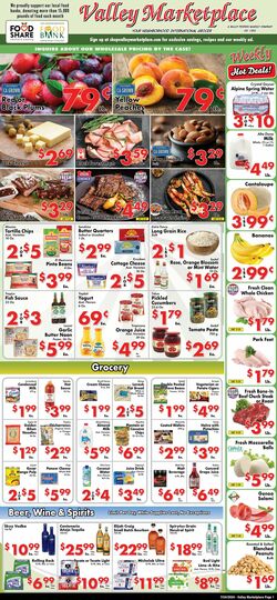 Weekly ad Valley Marketplace 07/24/2024 - 07/24/2024