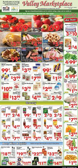 Weekly ad Valley Marketplace 10/16/2024 - 10/16/2024