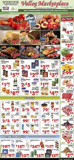 Weekly ad Valley Marketplace 10/12/2022 - 10/18/2022