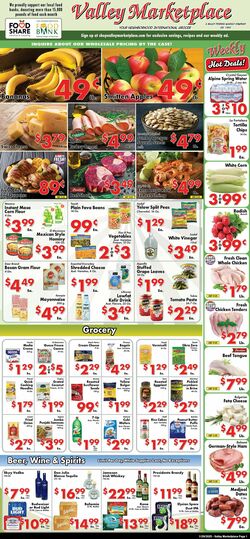 Weekly ad Valley Marketplace 10/12/2022 - 10/18/2022