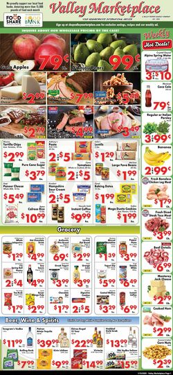 Weekly ad Valley Marketplace 10/12/2022 - 10/18/2022