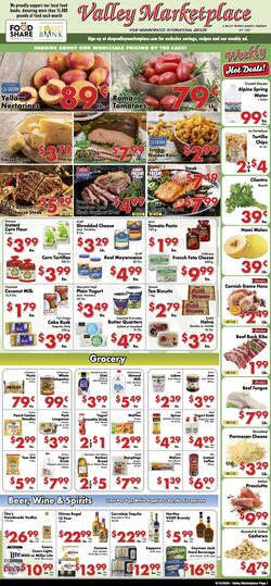 Weekly ad Valley Marketplace 08/07/2024 - 08/07/2024