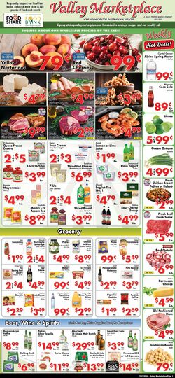 Weekly ad Valley Marketplace 07/31/2024 - 07/31/2024