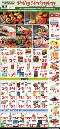 Weekly ad Valley Marketplace 11/13/2024 - 11/13/2024